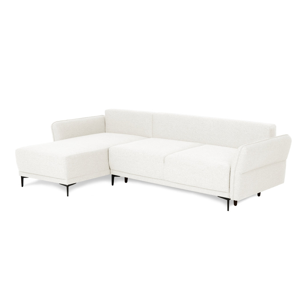 Sofá Cama 4 Plazas con Chaise Longue Reversible - Toby