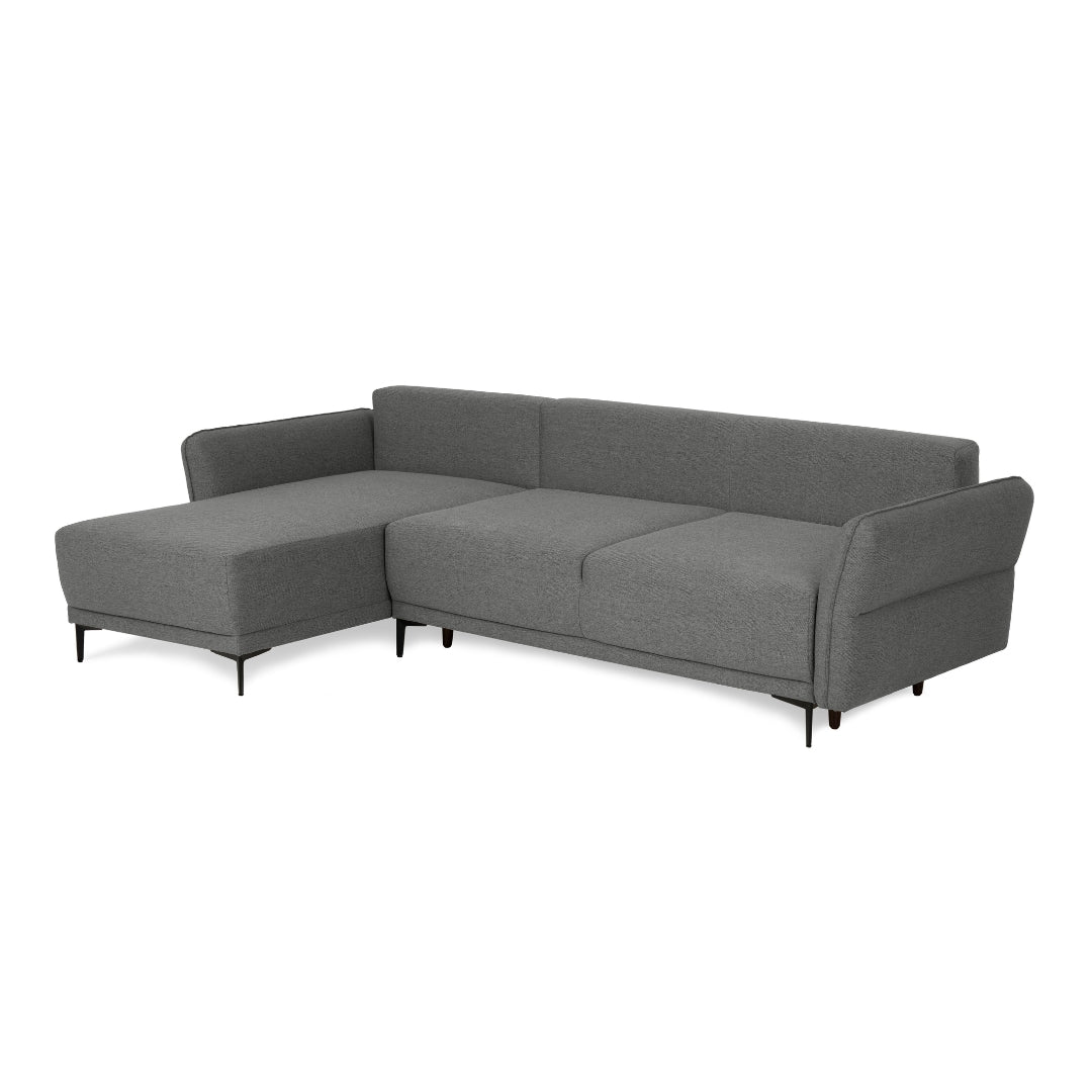 Sofá Cama 4 Plazas con Chaise Longue Reversible - Toby