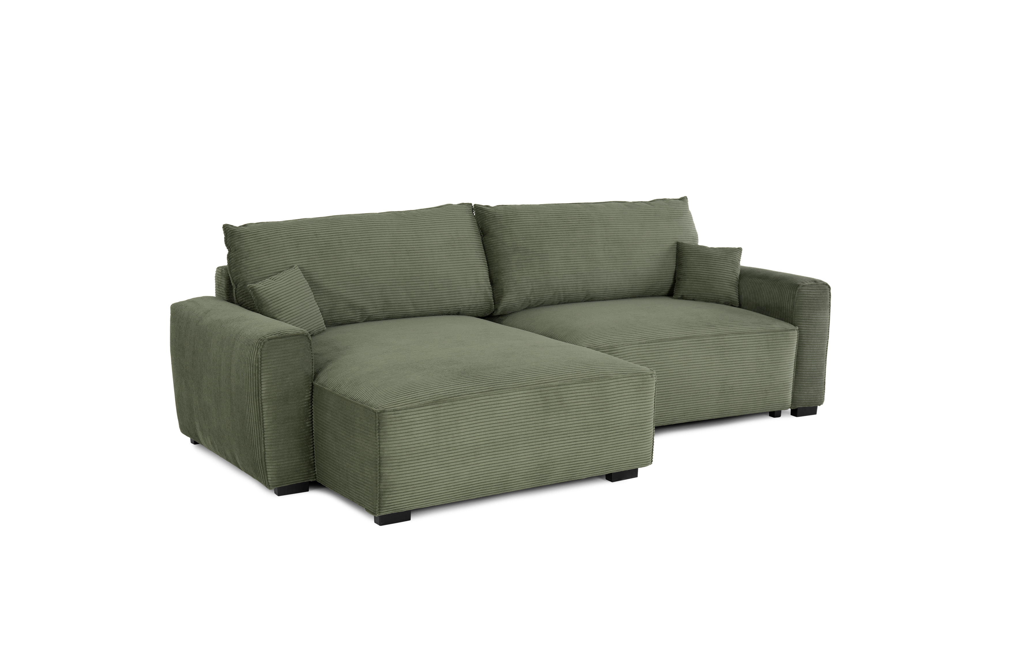 Sofá cama de 4 plazas con chaise longue - Lauren