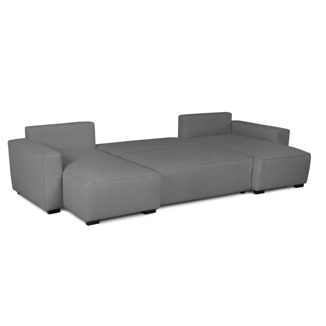 Sofá cama de 5 plazas con chaise longue panorámica - Jordania
