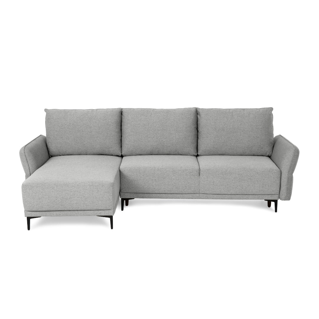 Sofá Cama 4 Plazas con Chaise Longue Reversible - Toby