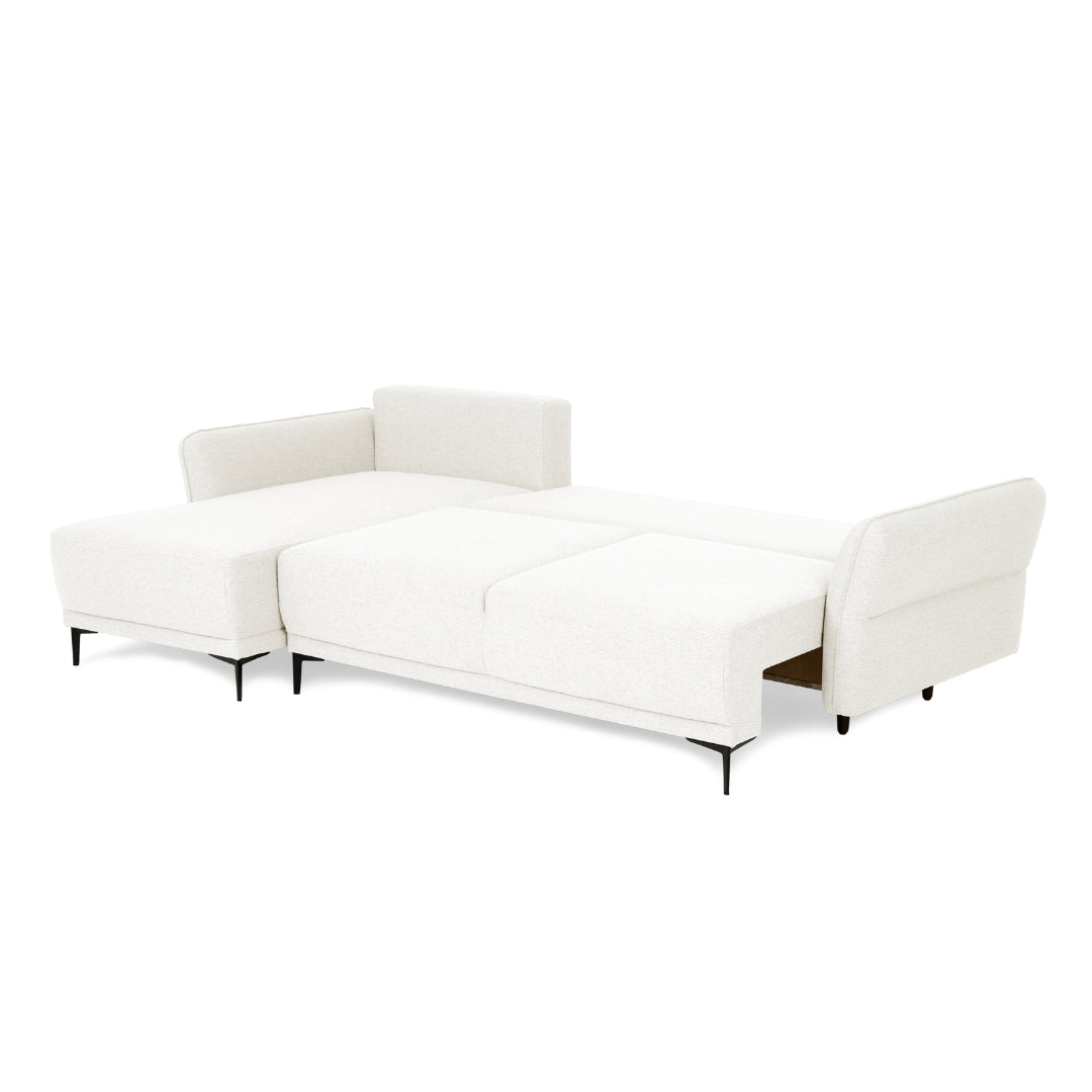 Sofá Cama 4 Plazas con Chaise Longue Reversible - Toby