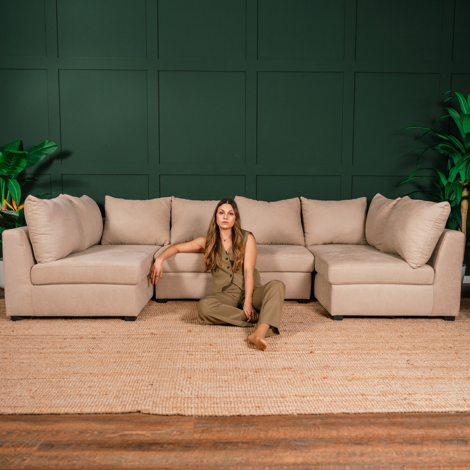 6 Seater Sofa Modular - Gael