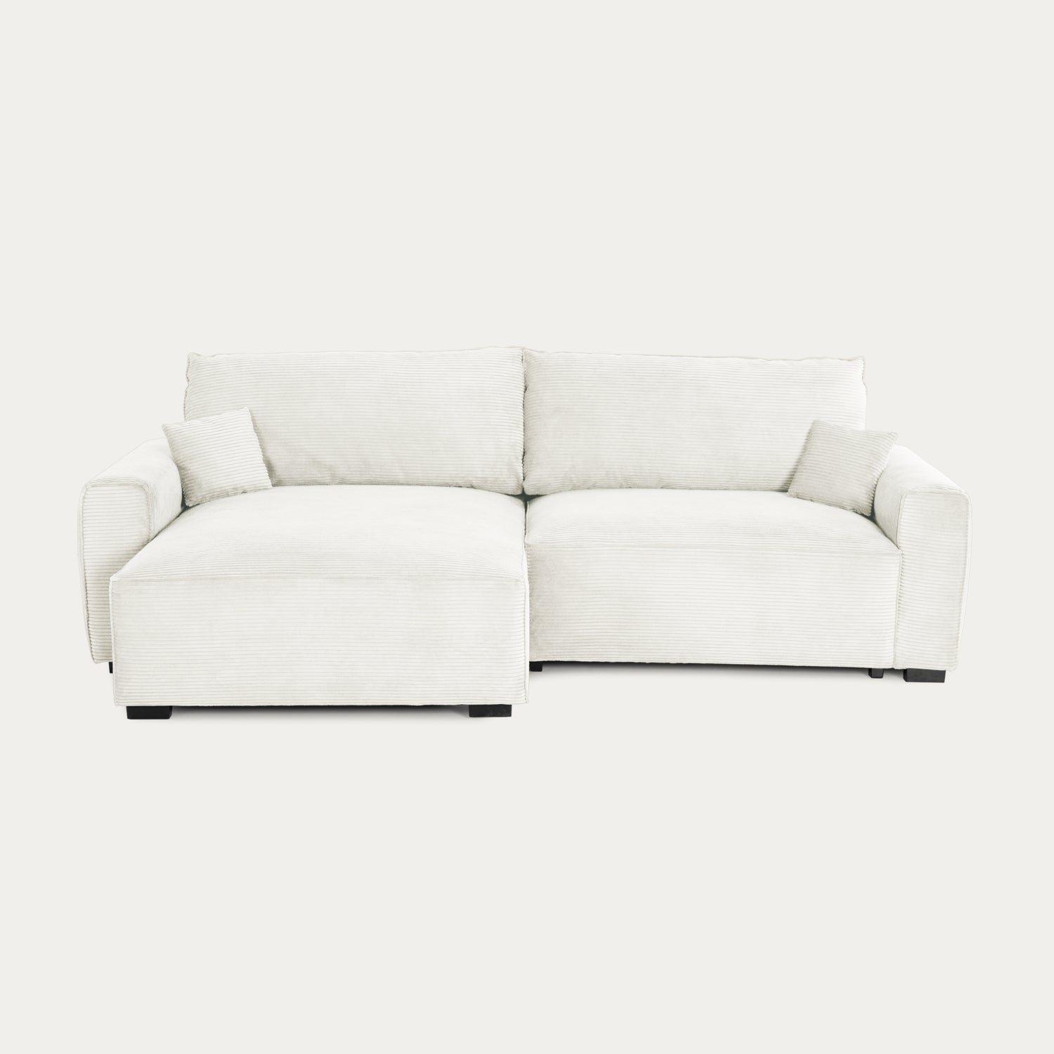 Sofá cama de 4 plazas con chaise longue - Lauren