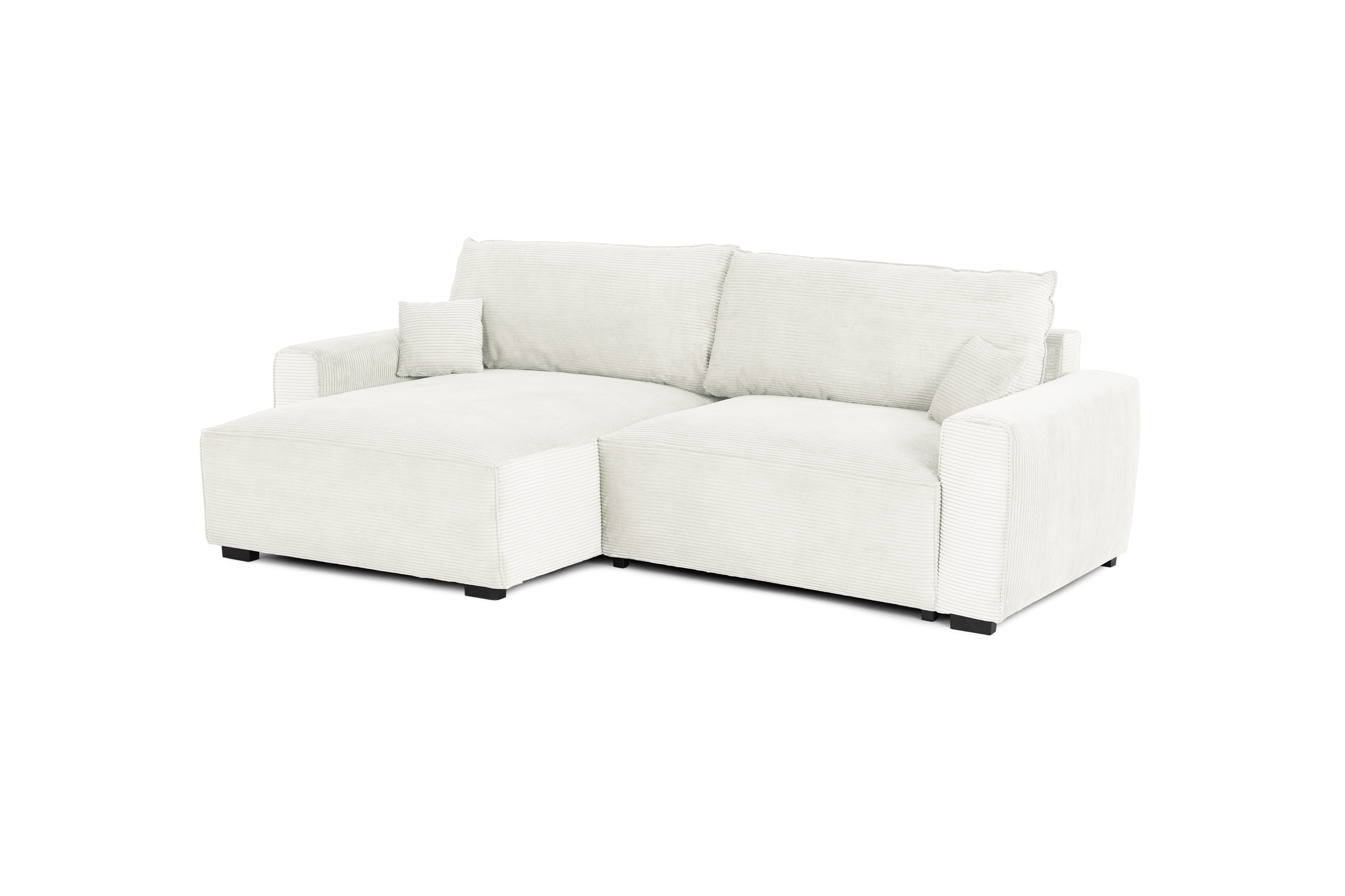 Sofá cama de 4 plazas con chaise longue - Lauren