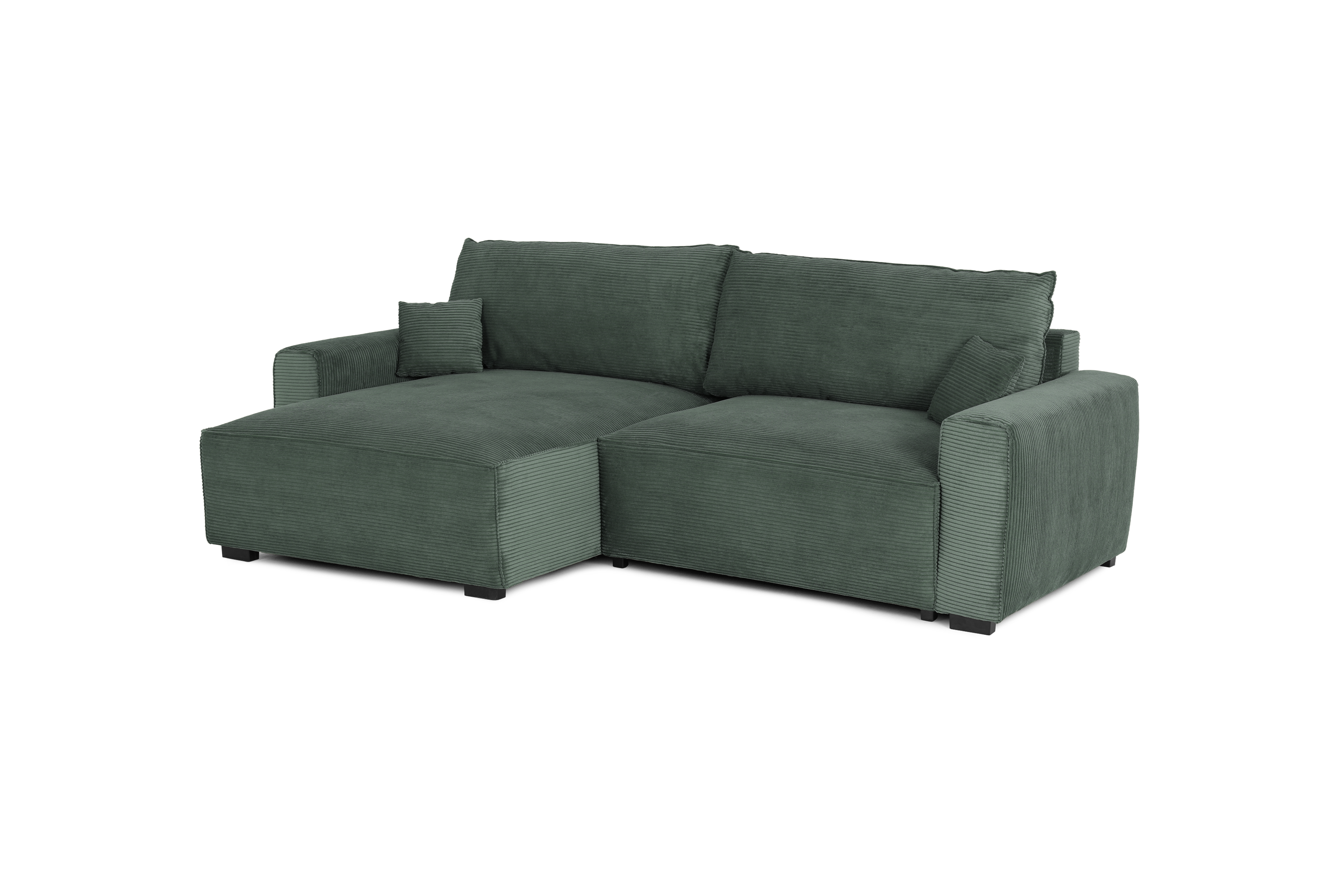 Sofá cama de 4 plazas con chaise longue - Lauren